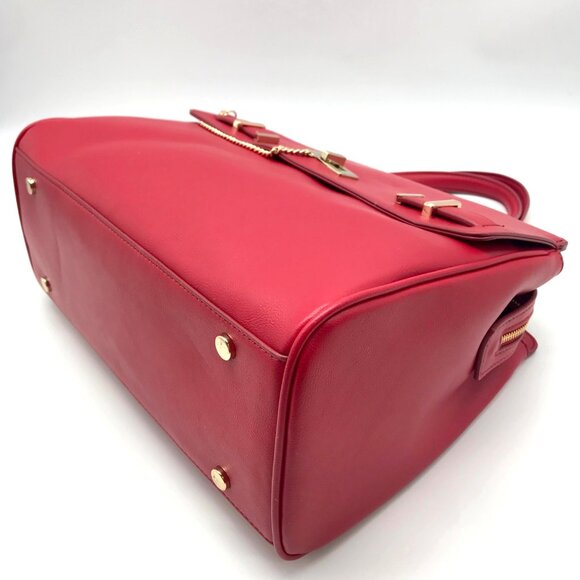 I.N.C. International Concepts Red Pepper Emiliee Medium Satchel Bag - NWT - Picture 7 of 11